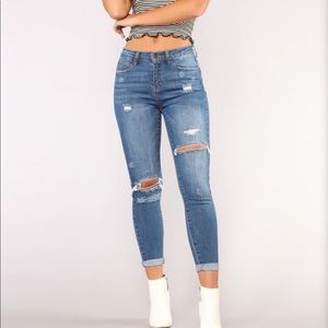 Skinny High Waisted Jeans